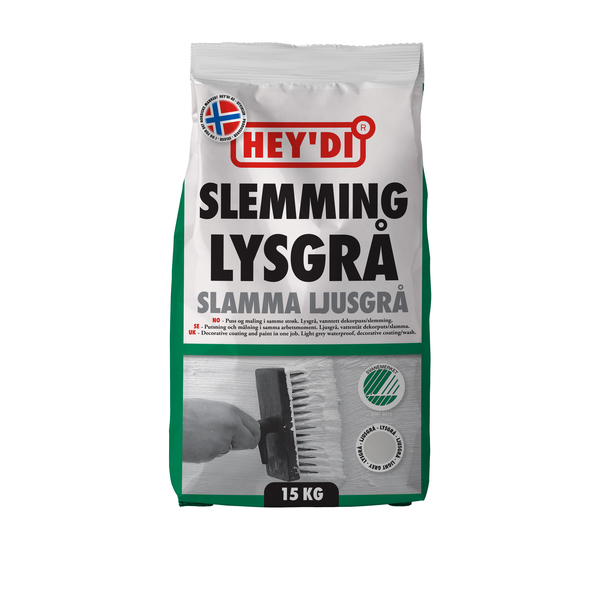 Bilde av Slemming k11 15 kg sekk vanntett slemming for mur og betong