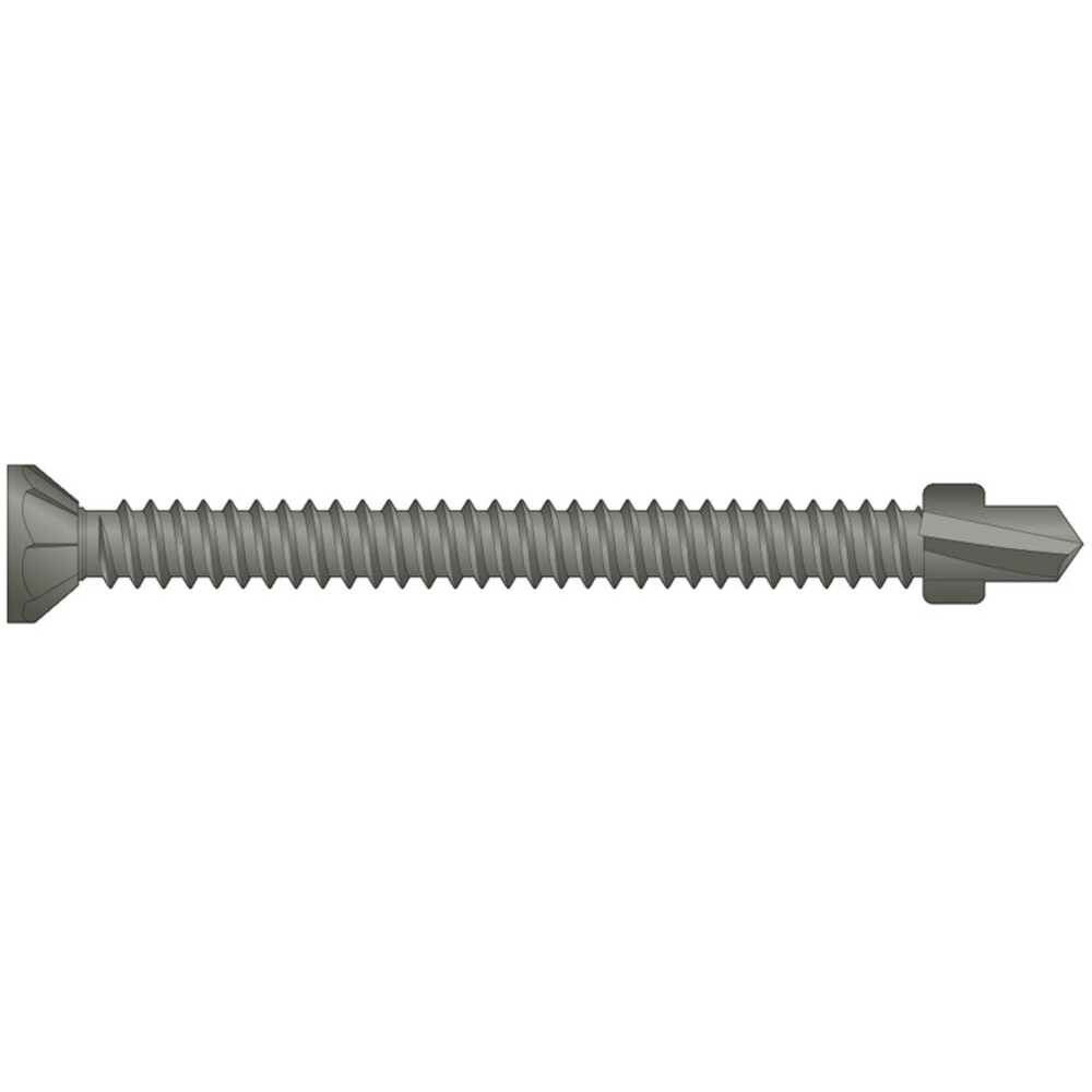 Fibersementskrue QuikDrive 4,1x41 sort 1500 stk