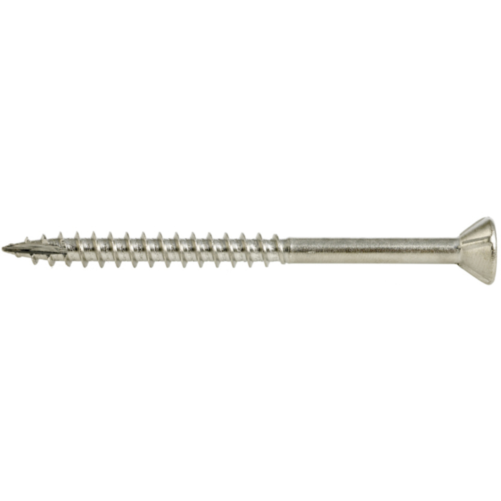 Mft Treskrue Utvendig A4 Senk Fiberkutt Delgjenget T30 6,0x120 A100
