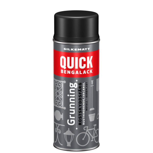 Scanox Quick b grunning spray sort sm 400ml 