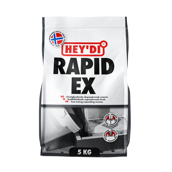 Bilde av Mørtel Rapid EX 15 kg ekspanderende mørtel