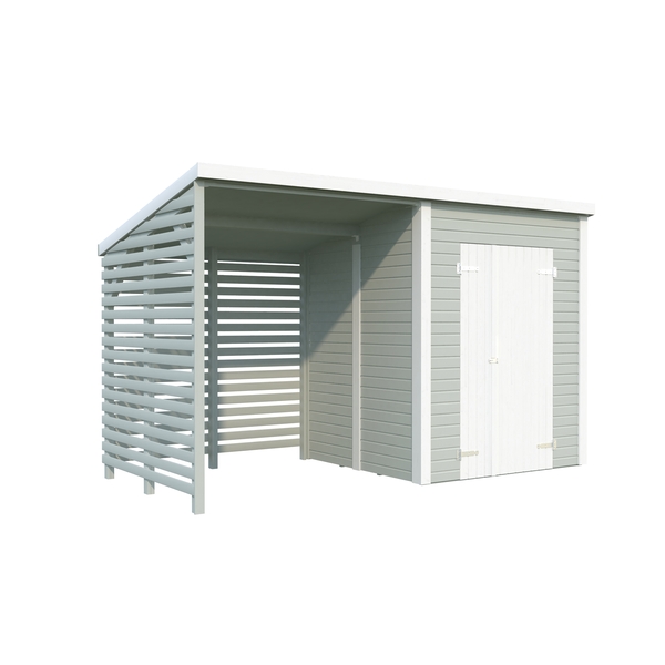 Palmako Leif redskapsbod 3,0+2,9 m²