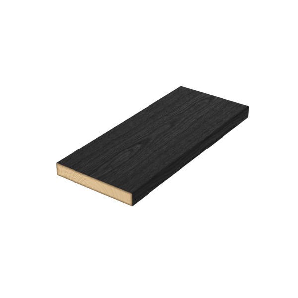 Kledning rektangulær royal furu 22x148 mm behandlet klasse 1 nordisk sort rs.30