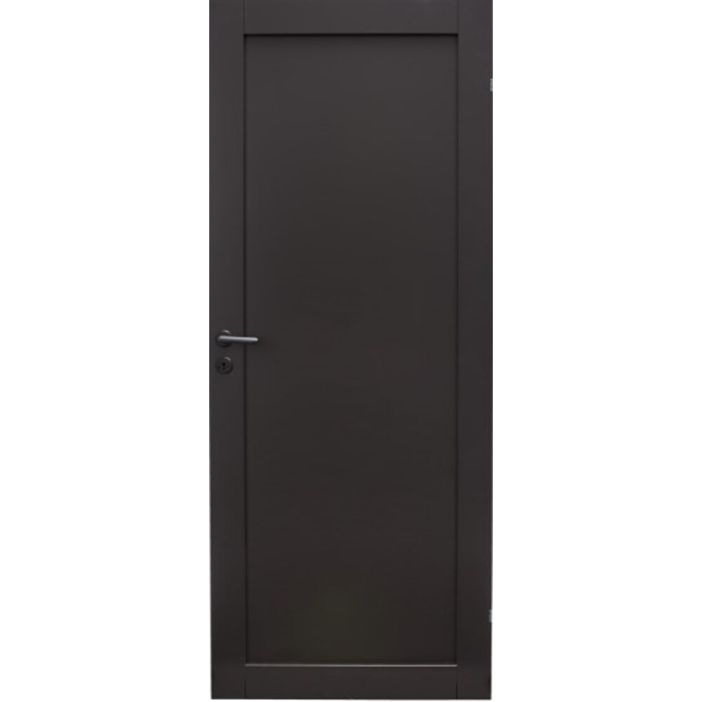 Funkis Massiv Fyllingsdør Med 1 Speil 8x21 Dempet Svart Ncs S8500-N