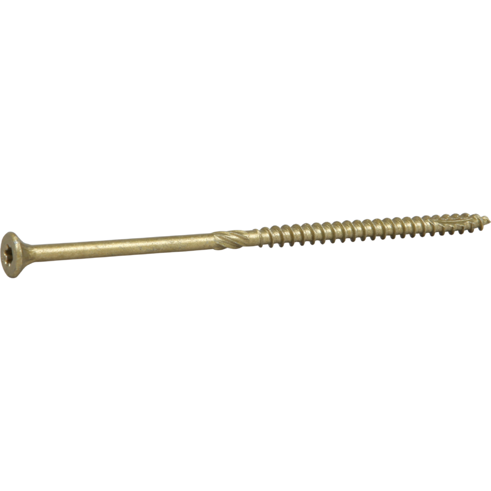 ESSDRIVE Treskrue 5 mm Ø, forsenket, CorrSeal 120 mm, 100-pakning
