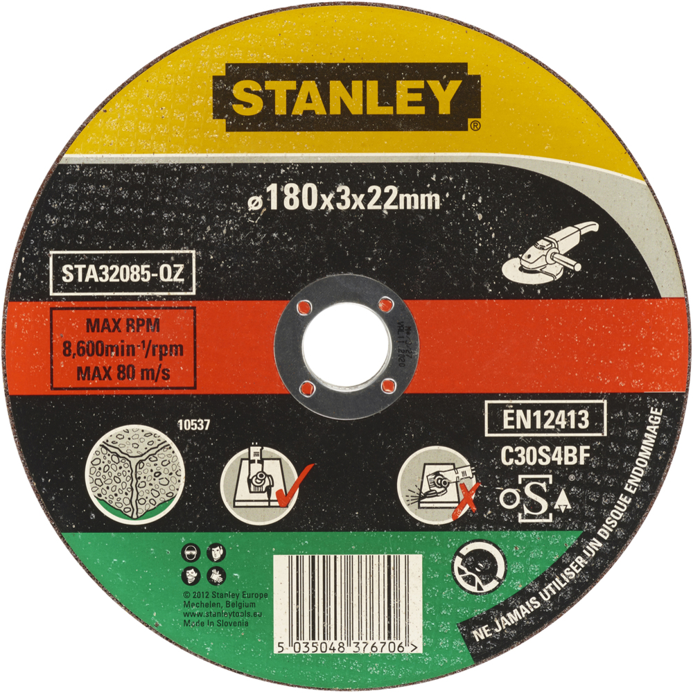 Stanley Kappeskive Sten 180mm Sta32085