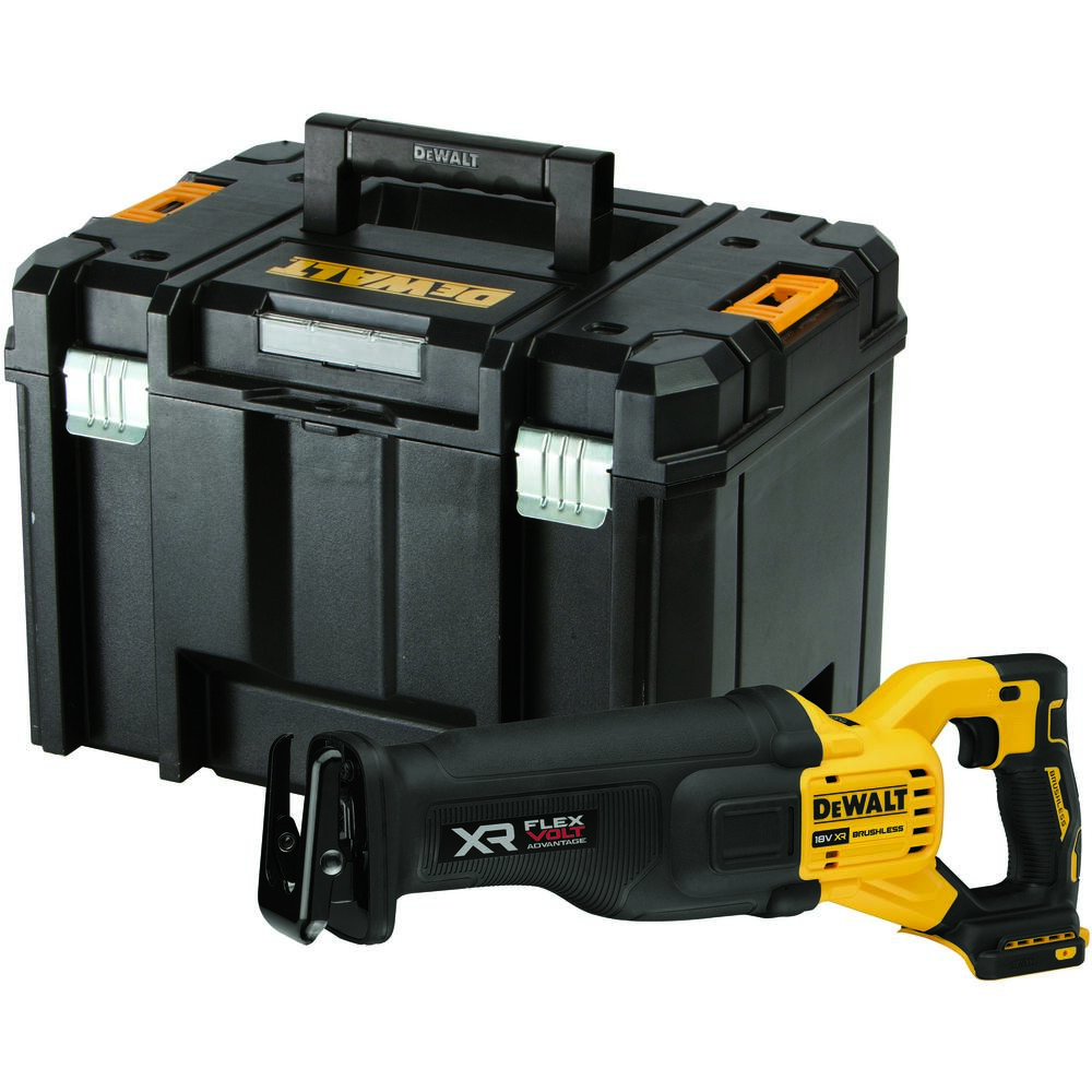Bilde av Dewalt Dewalt Bajonettsag 18v Xr Flexvolt, Leveres Uten Batteri Og Lader I Tstak.