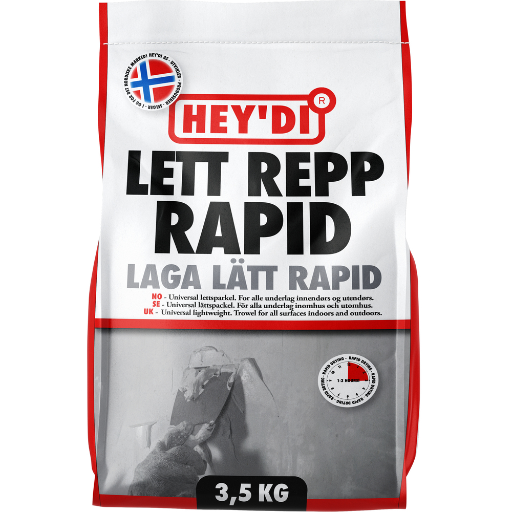 Heydi lett repp rapid 3,5kg sparkel