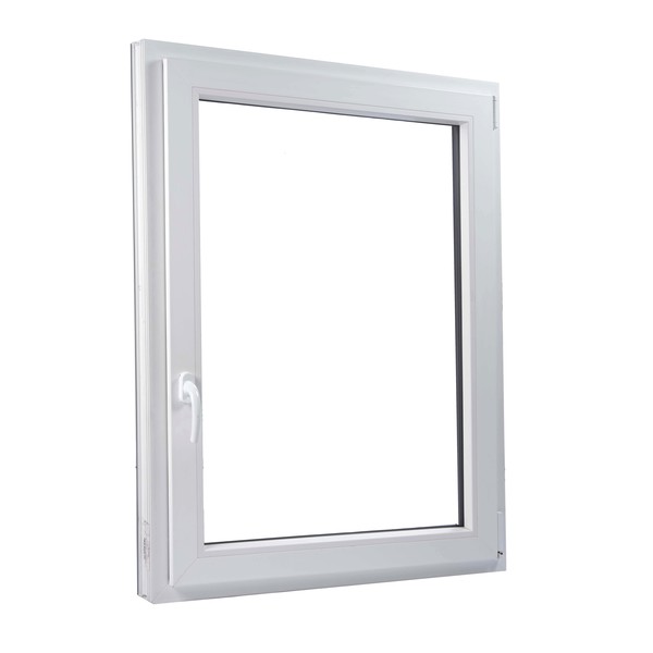 Uldal Vindu 2veis 120x120 høyre u-verdi 1,2 pvc karm 70 mm 2 lags glass 