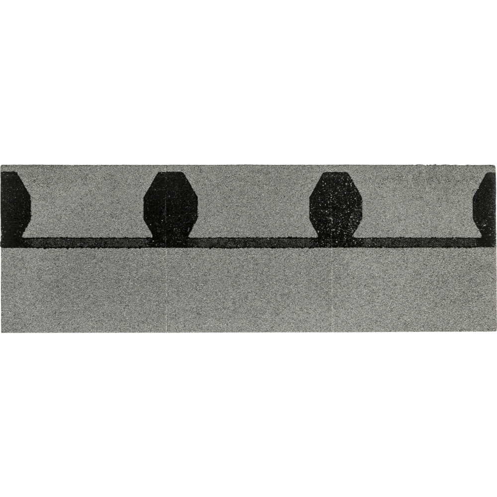 takfot/mønepl skiergrå Takfot/Møneplate er en spesialdesignet takshingelplate som benyttes til start ved takfot og avslutning over møne.