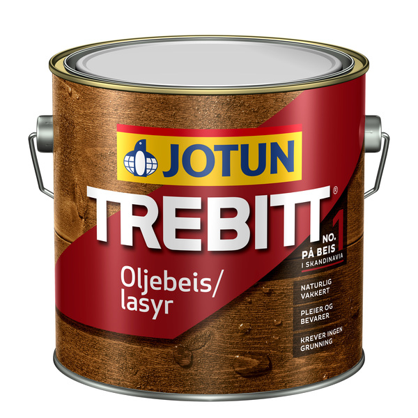 TREBITT OLJEBEIS HVIT 3L