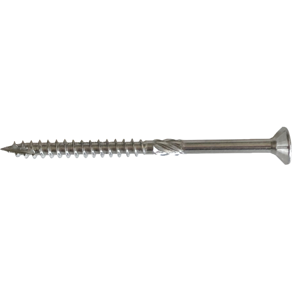 Treskrue utv xlnt a4 5,0x90 a500 senk fiberkutt t25 syrefast