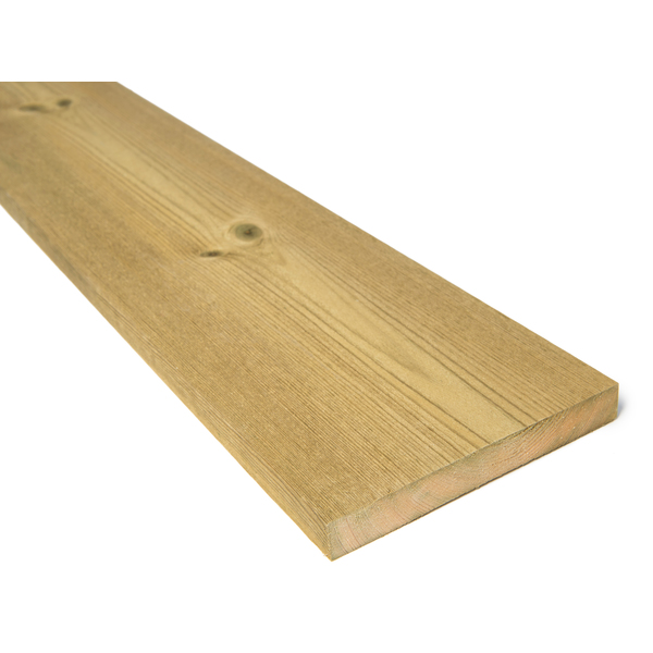 Utvendig kledning 22x173x7200 mm impregnert furu