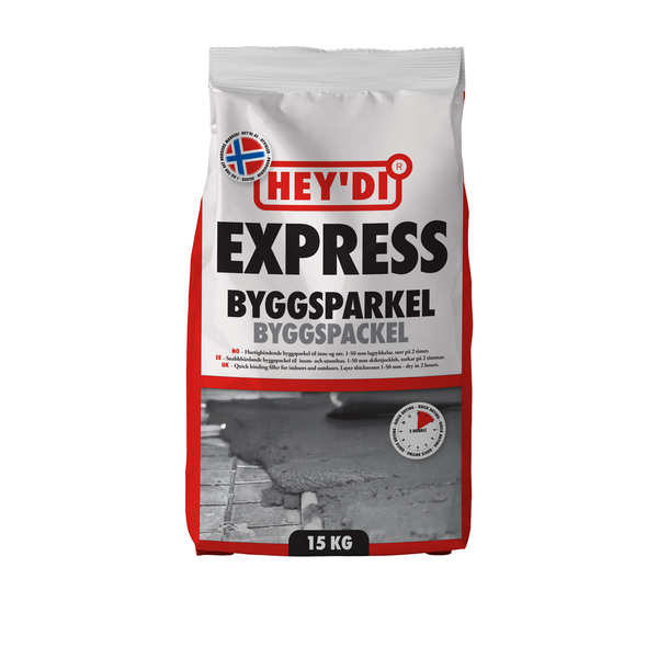 Hey'di Byggsparkel express 15kg heydi 