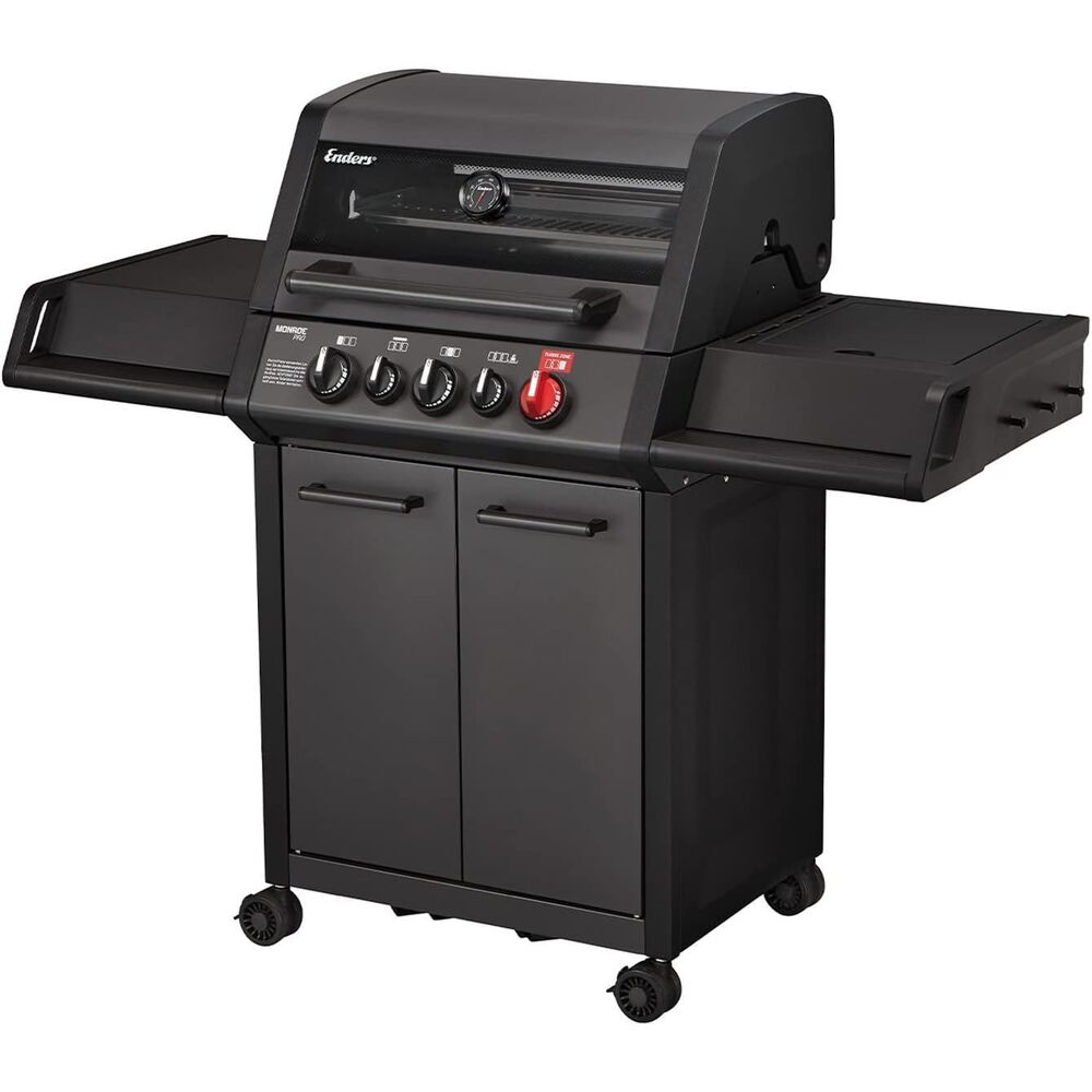 Gassgrill monroe pro 3 sik turbo shadow