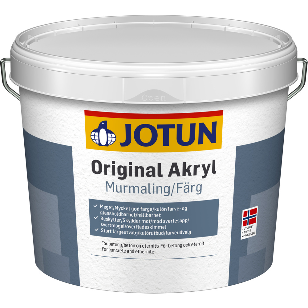 Jotun Original Akryl Murmaling Hvit 10L