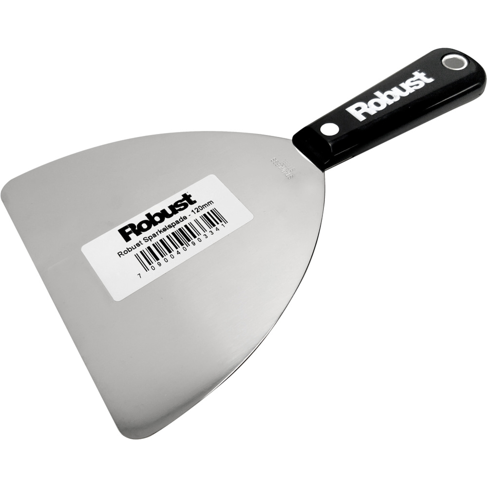 Robust Sparkelspade 120mm Verktøy for påføring av mikrosement og andre sementbaserte mur- og pussprodukter.