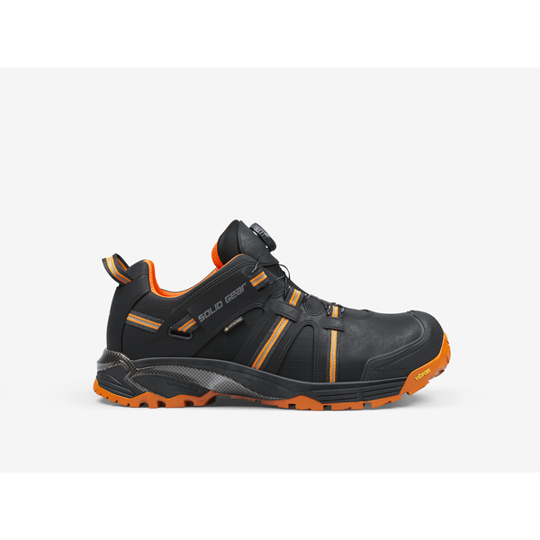 Hydra Vernesko GTX, svart/oransje, glassfiberhette Str. 46
